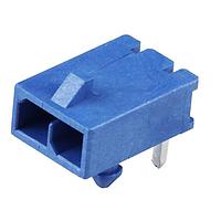 Molex 215760-3032 PCB Receptacle Micro-Fit+ Versa Color RA Header Thru Hole  Single Row 2 Ckts  (Au) GloWire Blu