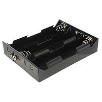 Eagle Plastic Devices 12BH163-GR バッテリーホルダー 6 "D" スナップ付き ブラック