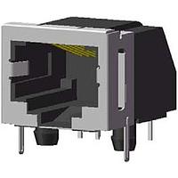 Amphenol Commercial Products RJE03-188-2120H 모듈러 8P 모듈러 잭 무쉴드/플랜지/키