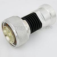 Fairview SA0805-06  6 dB Fixed Attenuator 7/16 Male To 7/16 Female Up To 8 GHz Rated To 5 Watts With Black Aluminum Heatsink Body