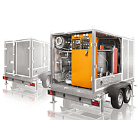 Thiết bị xử lý dầu máy biến áp GlobeCore UVM-10 (Chế độ khử khí: 10 m3/h, chế độ gia nhiệt và lọc; 15 m3/h)