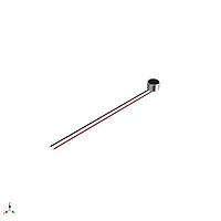 Microphone MICROPHONE -38DB 1.5VDC 0.5MA 2.2KOHM PUI Audio AOM-6738L-LW100-R