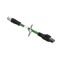 Cáp Ethernet / Cáp Mạng M12-4P(D)-MM-ST/RJ45-M-30M-PUR Molex 1201080262