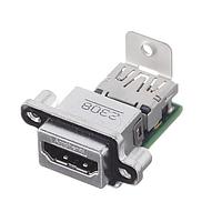 Amphenol Commercial Products MHDRA311301 Adapters RUGGED HDMI