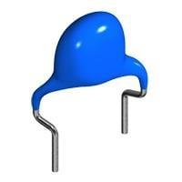 Tụ Gốm Đĩa An Toàn Chân Tròn D:7.5mm X1/Y2 1500pF E 20% LS:7.5mm TDK CS45-E2GA152M-GKA