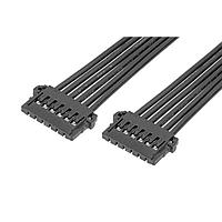 Molex 219656-2063 Discrete Wire Pico-Lock F-F OTS Cbl Assy SR 300mm Au 6Ckts Blk