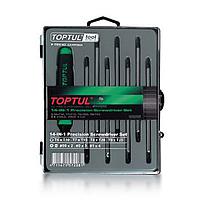 TOPTUL GAAW0804 8PCS Precision Screwdriver Set (Slotted, Phillips & Star Type)
