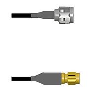 Amphenol Custom Cable Q-2K067000M060i RF Cable Assemblies N-SP/SMA-SP LMR24 60I