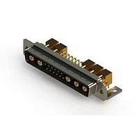EDAC 629-17W5240-5TC Mixed Contact D-Sub Connectors Right-angle Power Combo D-Sub Connector