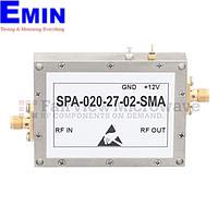 Fairview SPA-020-27-02-SMA Medium Power Amplifier at 2 Watt P1dB Operating From 1 GHz to 2 GHz with 35 dB Gain, 45 dBm IP3 and SMA