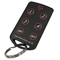 Bộ Phát Key FOB 4 Kênh + Bộ Phát Bật Tắt Tất Cả RF Solutions FOBBER-8T6