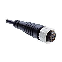 Amphenol LTW BD-06AFFM-SL6A04 Sensor Cables / Actuator Cables Ceres, Standard Size, Plastic, 5A, 06 pins, Female Connector, Female Contact, Straight, Screw Thread, Overmolded, Length 4000mm, IP66
