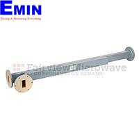 Fairview  FMWCP1029 10 dB WR-137 Directional Waveguide Broadwall Coupler With UG-344/U Round Cover Flange and E-Plane Coupled Port from 5.85 GHz to 8.2 GHz