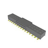 Samtec CLP-115-02-G-D-BE-P ソケット ロープロファイル デュアルワイプソケット