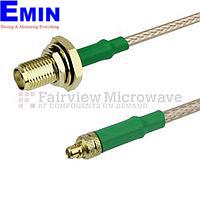 Cáp MMCX Plug - SMA Female Fairview FMC0912315LF ( RG-316 Coax; 3 GHz )