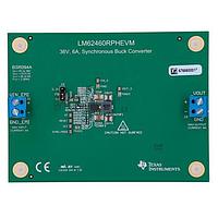 Texas Instruments LM62460RPHEVM Voltage Regulator - Switching Regulator LM62460-Q1 synchrono us 6-A 2.1-MHz step