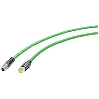 Cáp Cắm IE TP Dây M12-180/RJ45-180 (4x2. 30 m) SIEMENS 6XV18785TN30