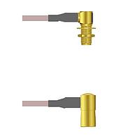 Amphenol Custom Cable Q-2P03S0005036i RF Cable Assemblies SMA-RJB/SMB-RP G316 36I