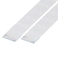 Cáp nhảy FFC / FPC 1mm Pitch FlatFlexCable, 21 tiếp điểm, Dẫn điện cùng phía, Dài 101mm/4in, Mạ thiếc GCT (Global Connector Technology) 10-21-A-0101-C-4-08-4-T