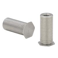 Chốt Đỡ Tròn, Đầu Mỏng, Thép PEM TSO-632-250ZI