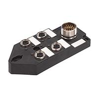 Đầu nối tròn tiêu chuẩn mét MPIS M12 JunBx TpMnt 5P/8PT BK 10M DUAL Molex 1202480046