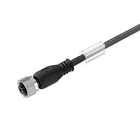 Weidmuller 1022741000 Sensor Cables / Actuator Cables SAIL-M12BG-4-10UN Female M12 straight 4 pole A -Coded 10M
