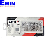 Bộ đai ốc thép DIN 934 300 chi tiết Yato YT-06772