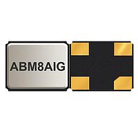 Abracon ABM8AAIG-25.000MHz-T3 Ceramic Crystal Xtal 3225 4-SMD 25MHz Tol +/-50ppm Stab +/-100ppm -40°C ~ 125°C 8pF 50 Ohms
