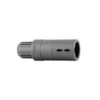 REDEL PRB.M0.6GL.LC52G Connectors 6P FREE RCPT SOLDER GRY COLLET NUT 5.2MM