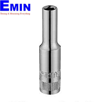 SATA 11410 1/4inch DR. 6PT. DEEP SOCKET (S.A.E.) / (METRIC)