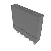 Samtec ESW-105-12-L-S スタックスルー .100インチ エレベーテッド ソケット ストリップ
