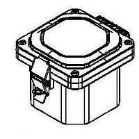 Vỏ PC Nắp Bản Lề Màu Xám IP68 NEMA 6P Vỏ PC với Chiều Cao Bảng Điều Chỉnh được (5.04 X 5.04 X 4.83 In) Bud Industries DPH-28721