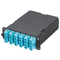 Panduit FCZ-12-10Y Fiber Optic Cable Assemblies 12-fiber cassette OM4 50 m 6 duplex LC