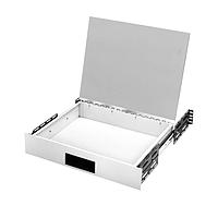 Bud Industries DD-2363-BT Accessories 19" Rack Desktop Drawer - Black Texture