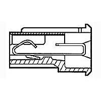 Bộ kết nối cạnh IDC 03P MTA156 LF AMP Connectors - TE Connectivity 3-641283-3