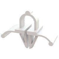 Essentra Components SRC-8-01 Cable Mounting & Accessories Clamp,Split,Arrow Mnt,Nat,1/2 in Hld