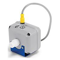 Máy đo lưu lượng điện từ dòng chảy thấp cho ống/tube từ 1/4 inch đến 3/4 inch OMEGA FMG84A (± 1 %, 93 °C, 20 GPM, 3/4 in, NPT Male, PVDF, 0.75 in, 10 to 15 Vdc, 8-pin mini DIN)