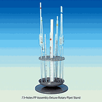 DaiHan SL.Sta3012 ピペットスタンド、PP製、73本用、Φ230×h450mm、グレー