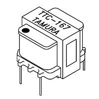 Tamura TTC-167 Telecom Transformers MODEM TRANSFORMERS 330Ohm Prim. DCR 420Ohm sec