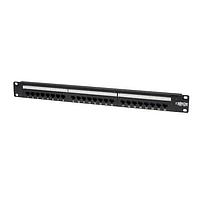 Tripp Lite N252-024 パッチパネル 24ポート 1U ラックマウント CAT6 110 パッチパネル