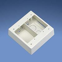 Panduit JBP2SIW Power Rated Dbl Gang PWR Rated 2-piece Divided