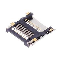 Amphenol Commercial Products GTFH08131YHR ກາດຄອນເນັກເຕີ Micro SD, Skt Hinge