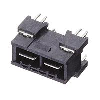 AMP Connectors - TE Connectivity 2042274-7 Shrouded ELCON MIN 2P VRT HDR PRESS-FIT,W/HD