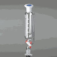 Phễu, Cân Bằng Áp Suất, Có Chia Vạch, Nón 24/40, Có Van Thủy Tinh, 100ml DaiHan GL.168.210.03B