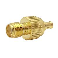 Amphenol RF 242127 RF Adapters - Between Series MCX PLUG TO SMA JACK ADAPTER