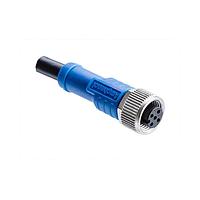 Amphenol LTW HMC-05BMMM-SL8A04 Sensor Cables / Actuator Cables NMEA 2000, Micro, Metal, 4A, 05 pins, Male Connector, Male Contact, Straight, Screw Thread, Overmolded, Length 4000mm, IP68