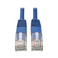 Cáp mạng Cat 5e 6' Cat5e/Cat5 350MHz RJ45 đầu đực/đầu đực màu xanh 6' Tripp Lite N002-006-BL