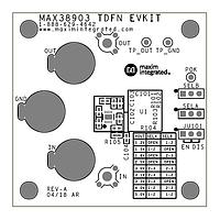 Analog Devices MAX38903EVKIT#TDFN LDO Voltage Regulator 1A, 5VRMS Low Noise LDO Linear Regulator