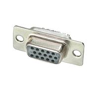 Amphenol CN-DSUBHD15SK-000 HD15 Female Receptacle D-Sub Connector 15-Pin (HD15) Female