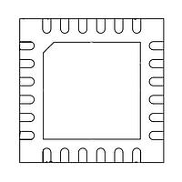 Burr-Brown Quad-kênh 768-kHz Burr-Brown âm thanh a A 595-V320ADC3140IRTWR Texas Instruments TLV320ADC3140IRTWT